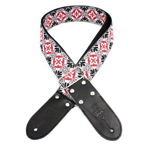 DSL JAC20-nod-red Guitar Strap