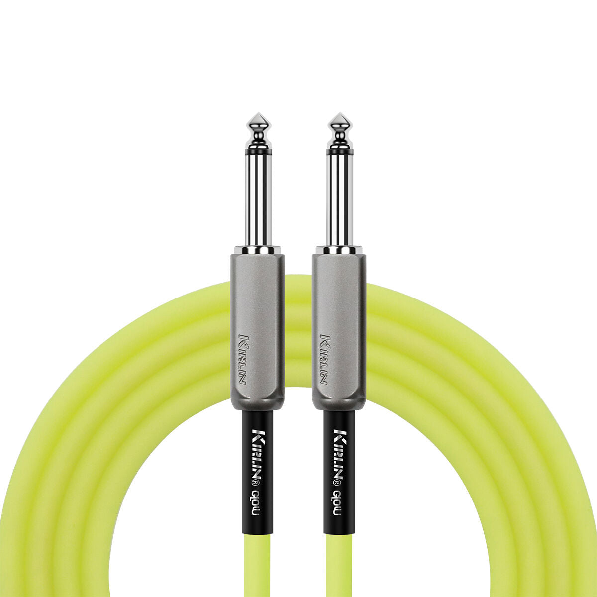 Kirlin 10ft Glow Yellow Guitar Cable
