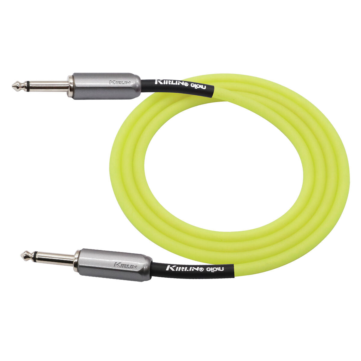 Kirlin 10ft Glow Yellow Guitar Cable