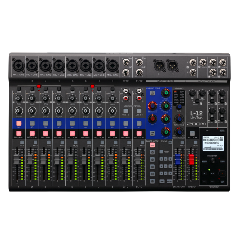 Zoom Livetrak L-12