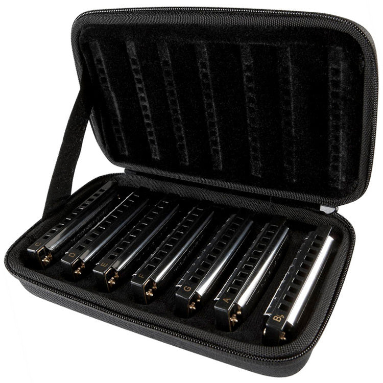 HOHNER 7 PIECE BLUESBAND PACK -  A, Bb, C, D, E, F, G
