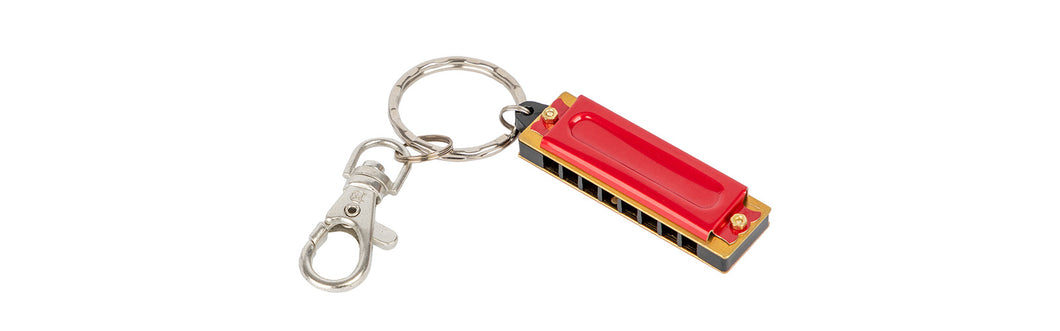 BRYDEN - Mini harmonica keyring.