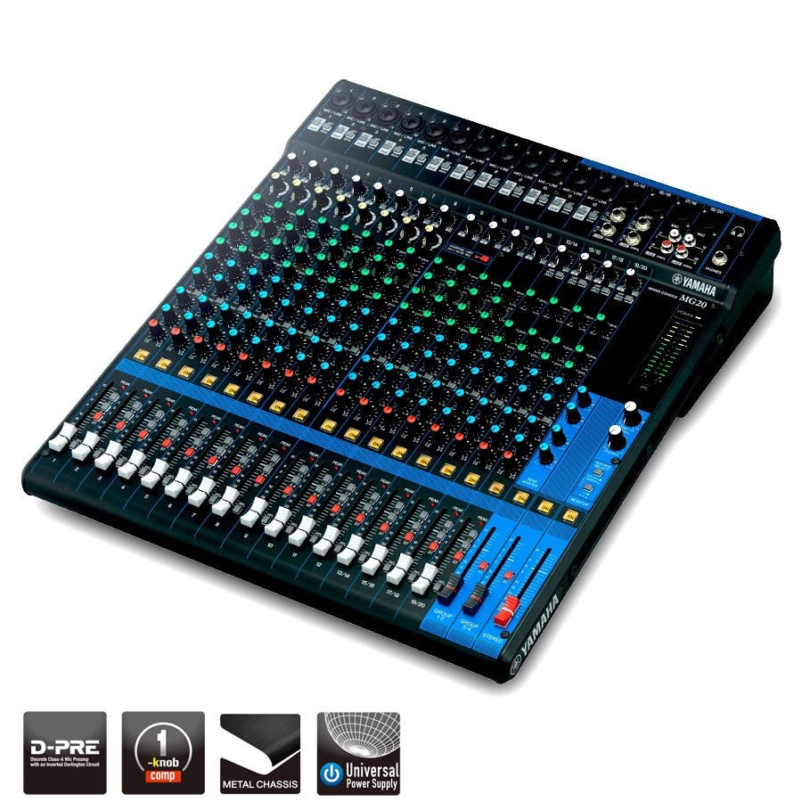 Yamaha MG20 20 Channel Mixer