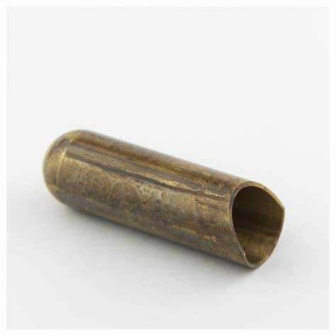 Small Aged Brass Balltip Rock Slide