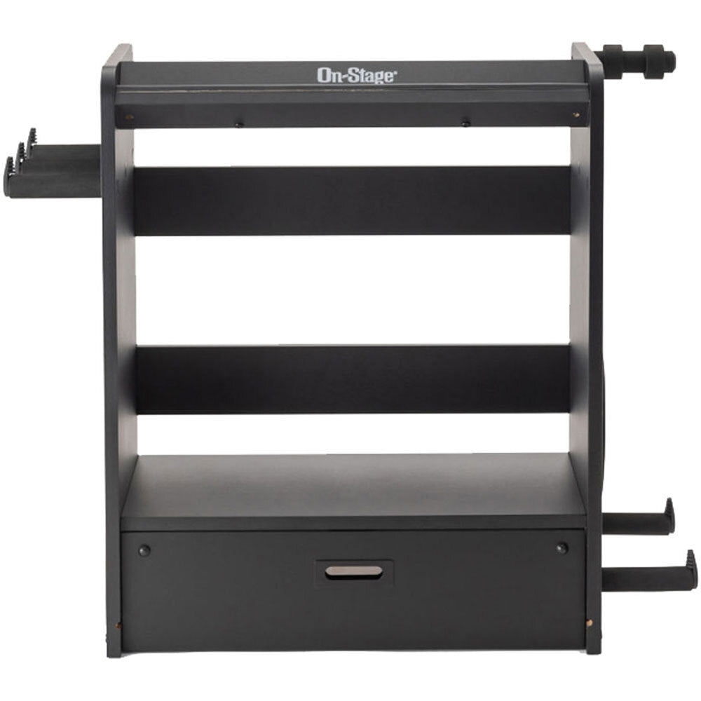 On Stage Professional Guitar Workstation in Black