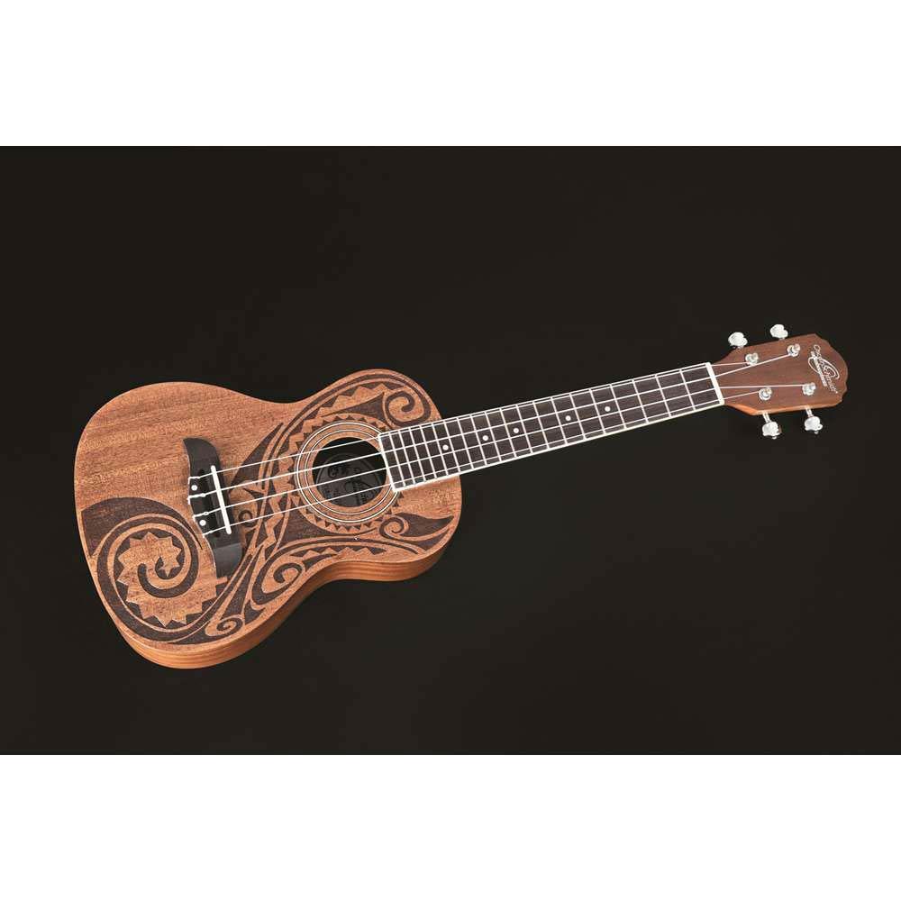 Oscar Schmidt Hawaiian Tattoo Concert Ukulele
