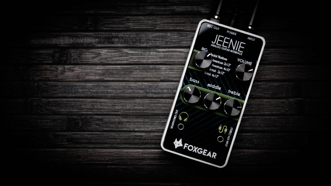 FoxGear Jeenie Amp + Cab Simulator / Guitar Interface