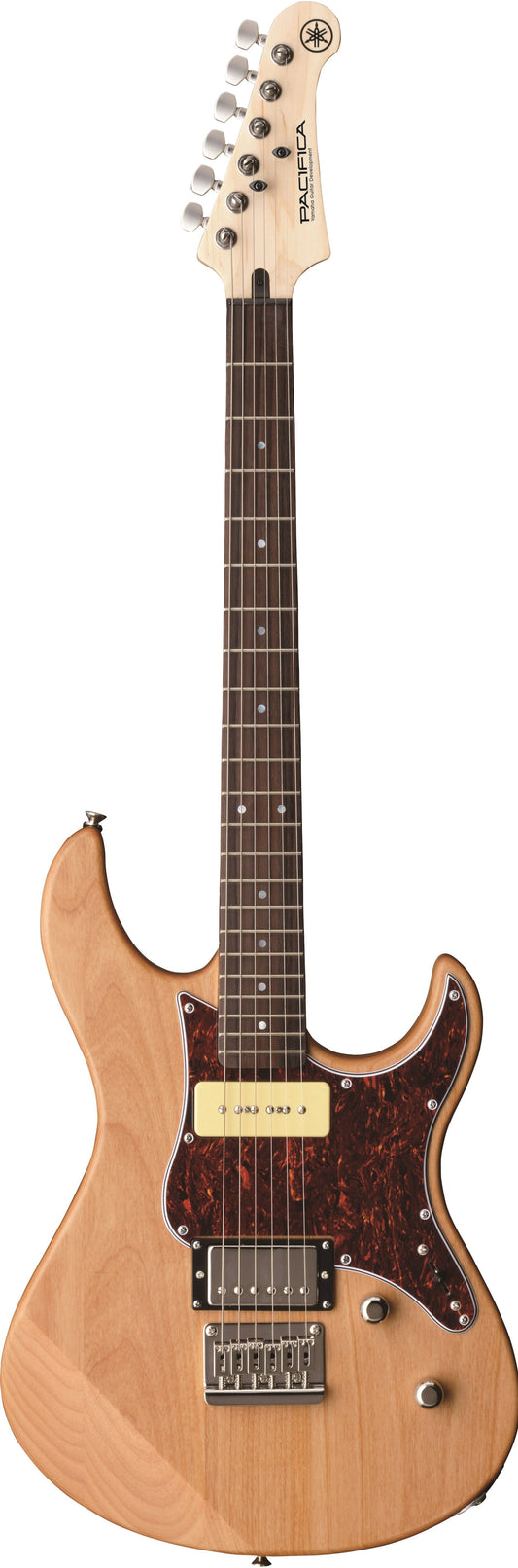 Yamaha Pacifica 311 Humbucker and P90 Yellow Natural Satin