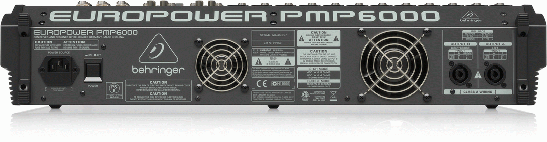 Behringer Europower PMP6000 Powered Mixer