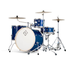 Load image into Gallery viewer, Dixon Spark Standard Series 5-Pce Drum Kit with Cymbals in Deep Blue
