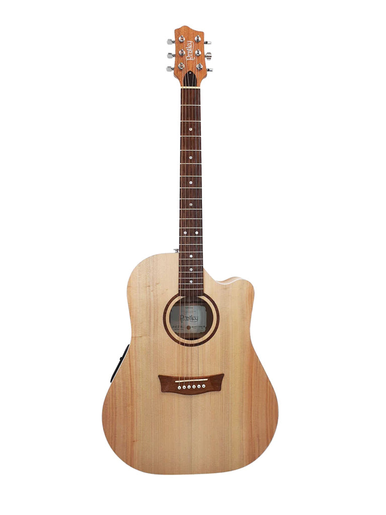 D-SCE-M/B Pratley Dreadnought Solid Electric Acoustic Cutaway M/B