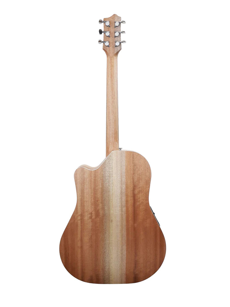 D-SCE-M/B Pratley Dreadnought Solid Electric Acoustic Cutaway M/B