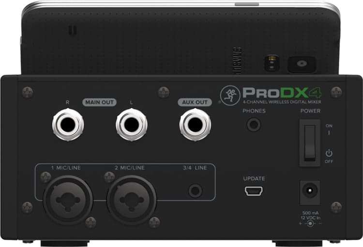 Mackie ProDX4 Wireless Digital Mixer – Bandland Toowoomba