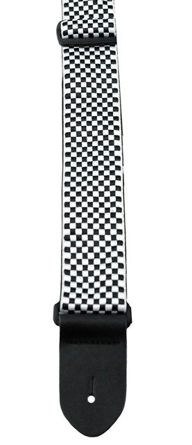 Perris 2" JACQUARD Design Black/White Checkers
