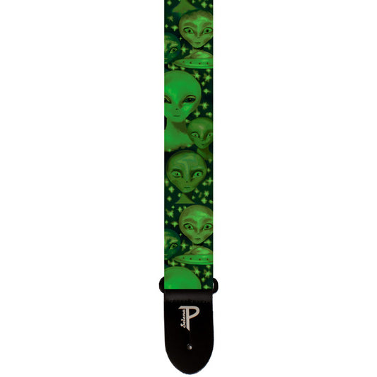 Perris 2" Green Aliens Polu Strap