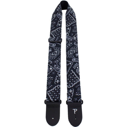 Perris 2" Black/White Bandana