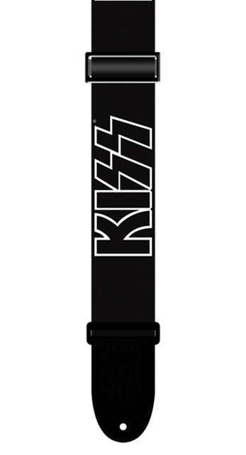 Perris 2" Black Kiss Poly Strap