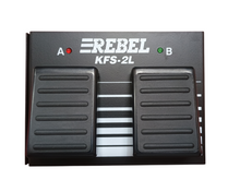 Load image into Gallery viewer, Rebel KFS-2L Double on/off Footswitch
