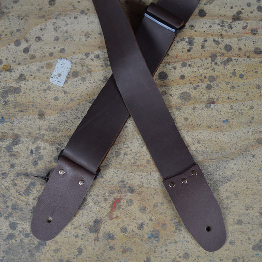 Colonial Leather SAS-BR Soft Slide Adjustable Leather 2" Strap - Brown