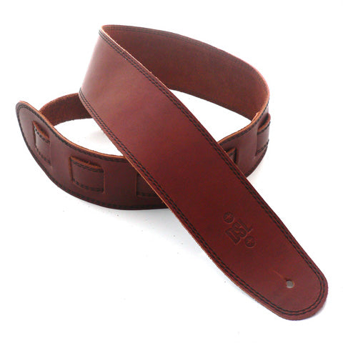 DSL SGE25-16-1 2.5" Single Ply Maroon/Black Stitch