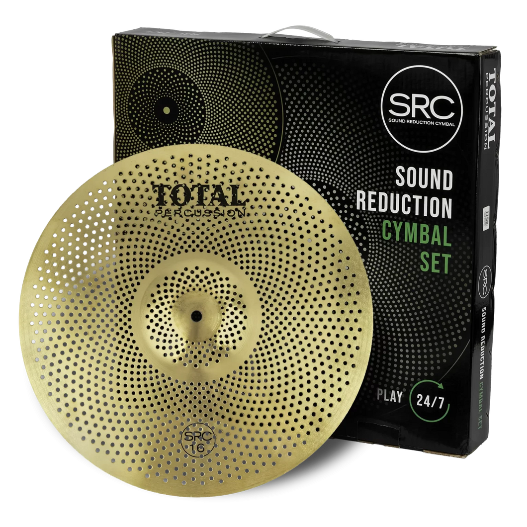 TOTAL PERCUSSION. SRC CYMBAL SET GOLD