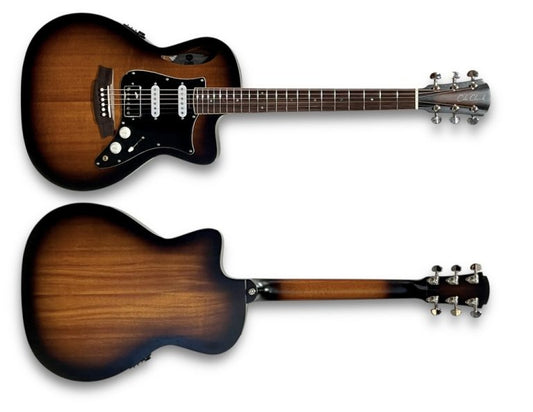 Cole Clark Studio TL1EC Mahogany HSS Sunburst