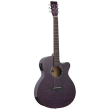 Load image into Gallery viewer, Tanglewood Azure SF CE Quilted Ash Purple
