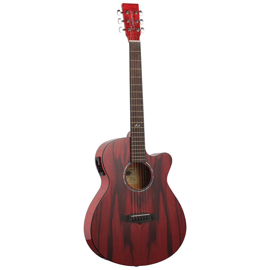 Tanglewood Azure SF CE Pacific Walnut Red