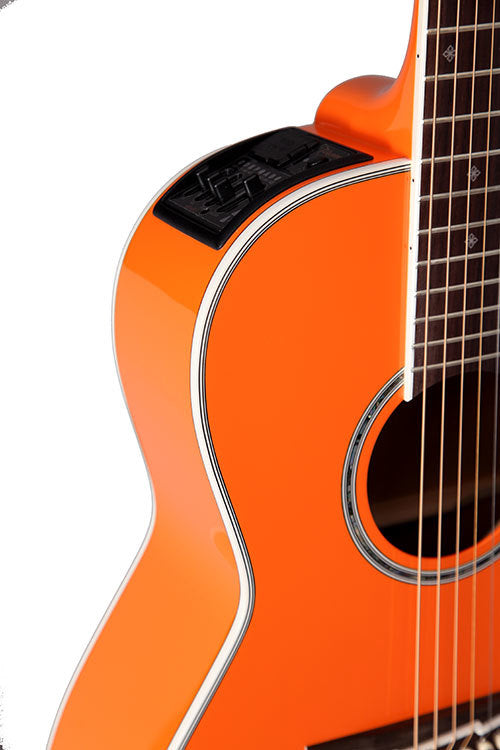 Takamine New Yorker Gloss Orange with Case
