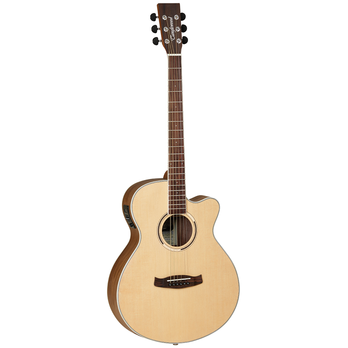 Tanglewood SFCEBW Discovery Exotic Superfolk Black Walnut