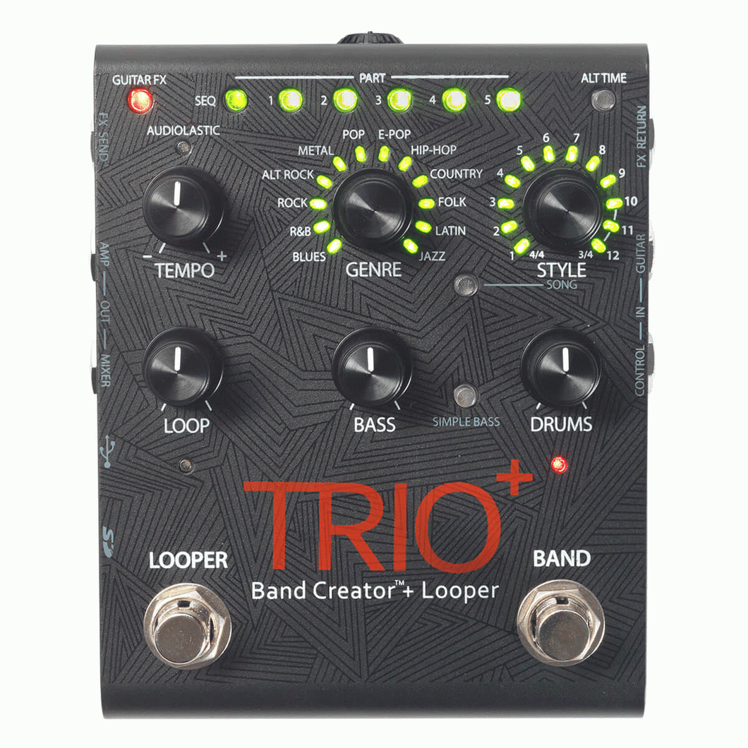 Digitech Trio Plus Band Creator Pedal