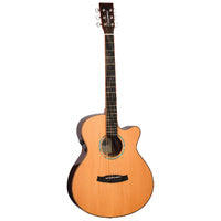 TRS4-CE Tanglewood Rosewood Smart Super Folk C/E Smart App EQ System Solid Cedar Top Gloss