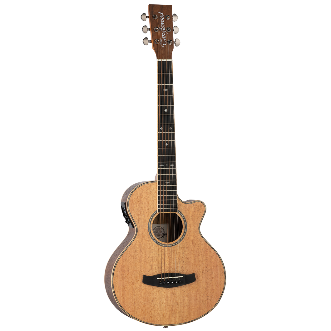 Tanglewood TRTCEBW Reunion Traveller C/E Black Walnut