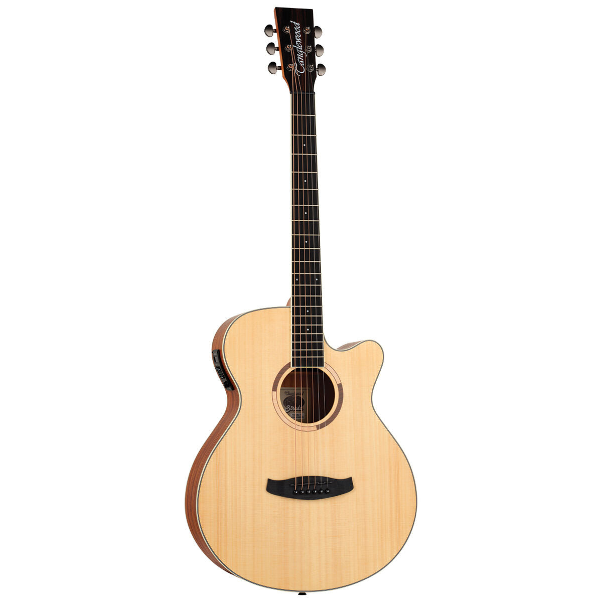 Tanglewood Strada Super Folk C/E Solid Spruce Top Mahogany B/S
