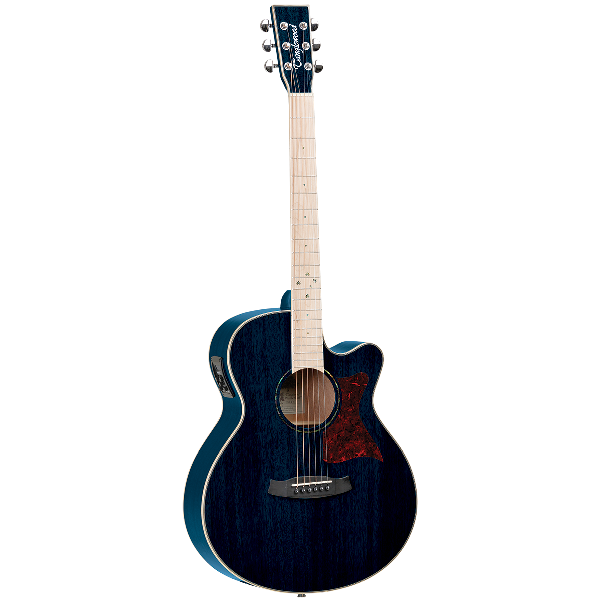 Tanglewood TW4EBLA Winterleaf Bondi Blue Blonde Superfolk CE