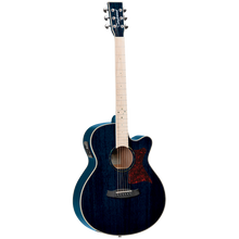 Load image into Gallery viewer, Tanglewood TW4EBLA Winterleaf Bondi Blue Blonde Superfolk CE
