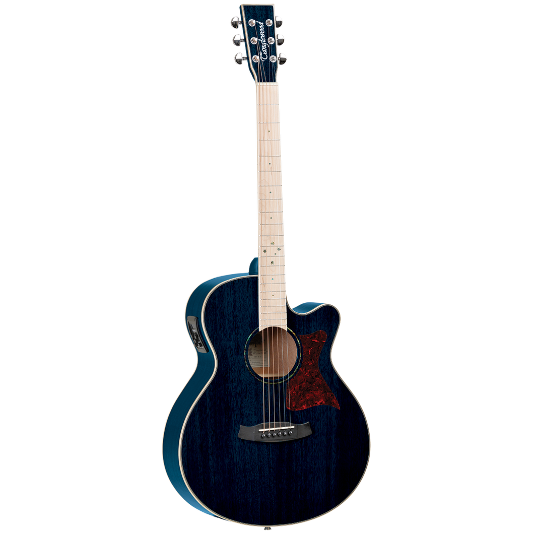 Tanglewood TW4EBLA Winterleaf Bondi Blue Blonde Superfolk CE