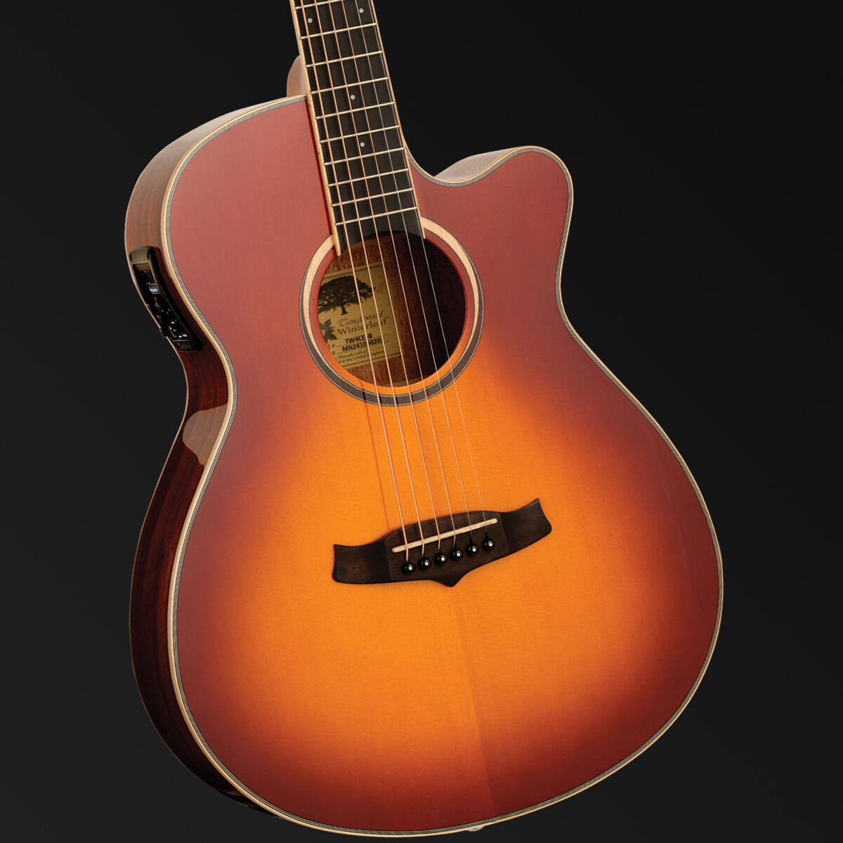Tanglewood Winterleaf Pro Super Folk C/E Sunburst [TWPRO4-CE-SB]