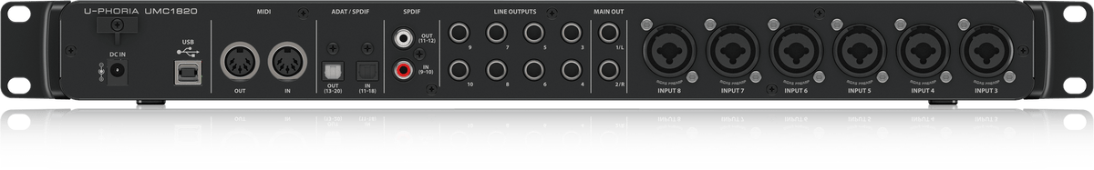 Behringer UMC1820 Audio Midi Interface