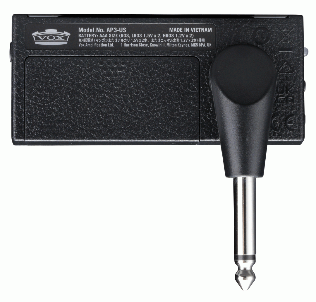 VOX AMPLUG3 US SILVER Headphone Amp