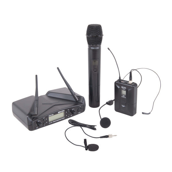 Eikon WM700DKIT dual handheld/ Beltpack wireless system