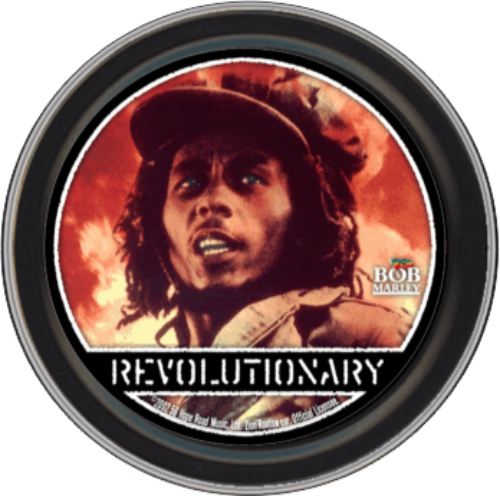 Bob Marley Revolutionary Round Tin