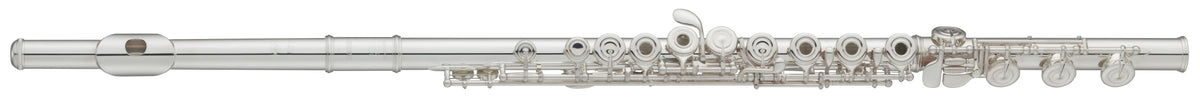 Yamaha YFL472HID Soild Silver Head offset G split E Bfoot