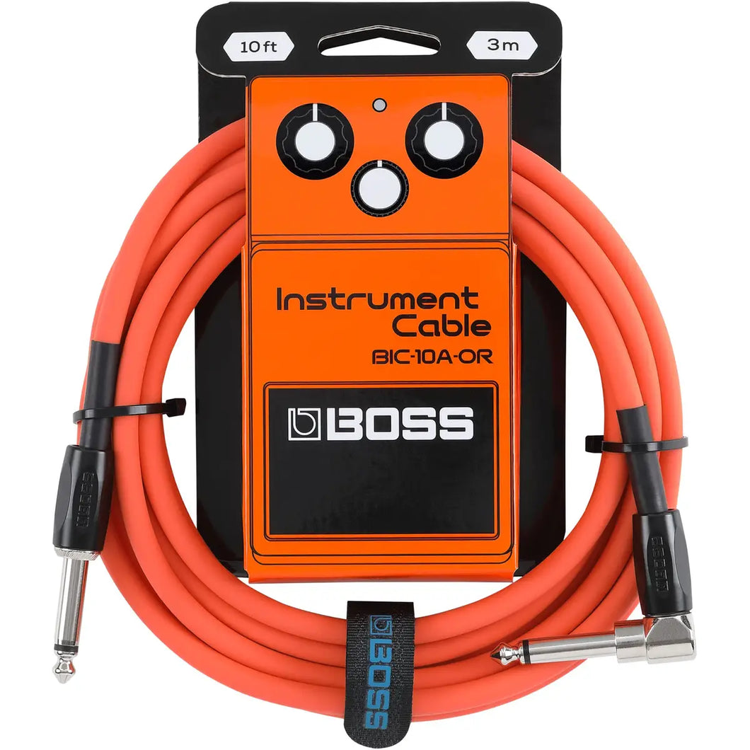 Boss Instrument Cable 10ft/3m Orange