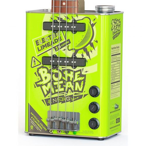 Bohemian Oil Can Elc Lime Aide Bass Guitar