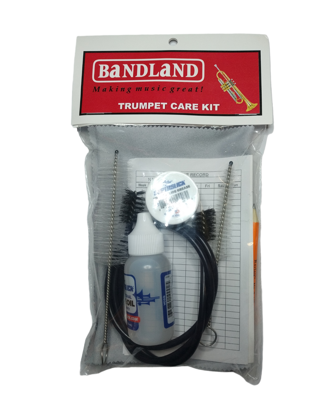 Superslick Trumpet Care Kit Bag with Header