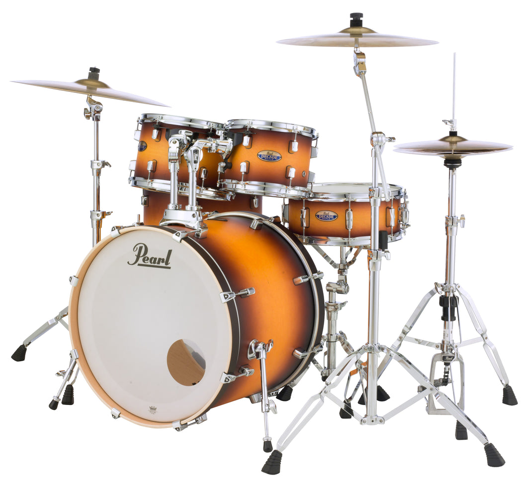 Pearl Decade Maple 22 Fusion Plus Kit/ w P-930 Hardware Pack - Satin Amburst