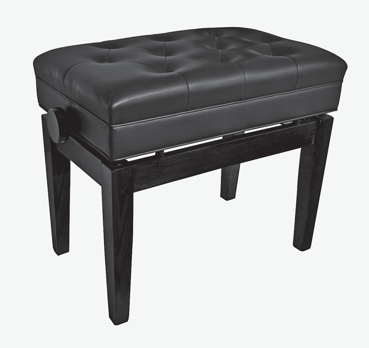 HPB25B Hemingway Piano Bench Black