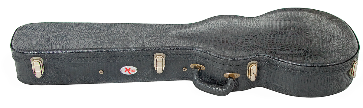 Xtreme Les Paul Shaped Case, Croc Vinyl