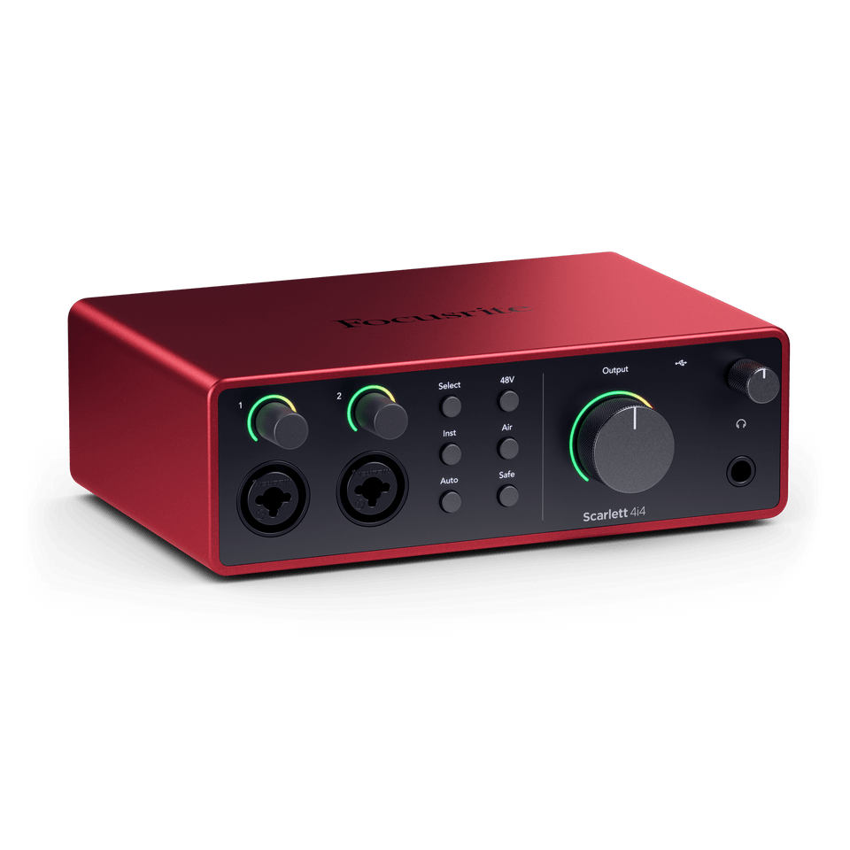 Focusrite Scarlett 4i4 (4th Gen) – Bandland Toowoomba